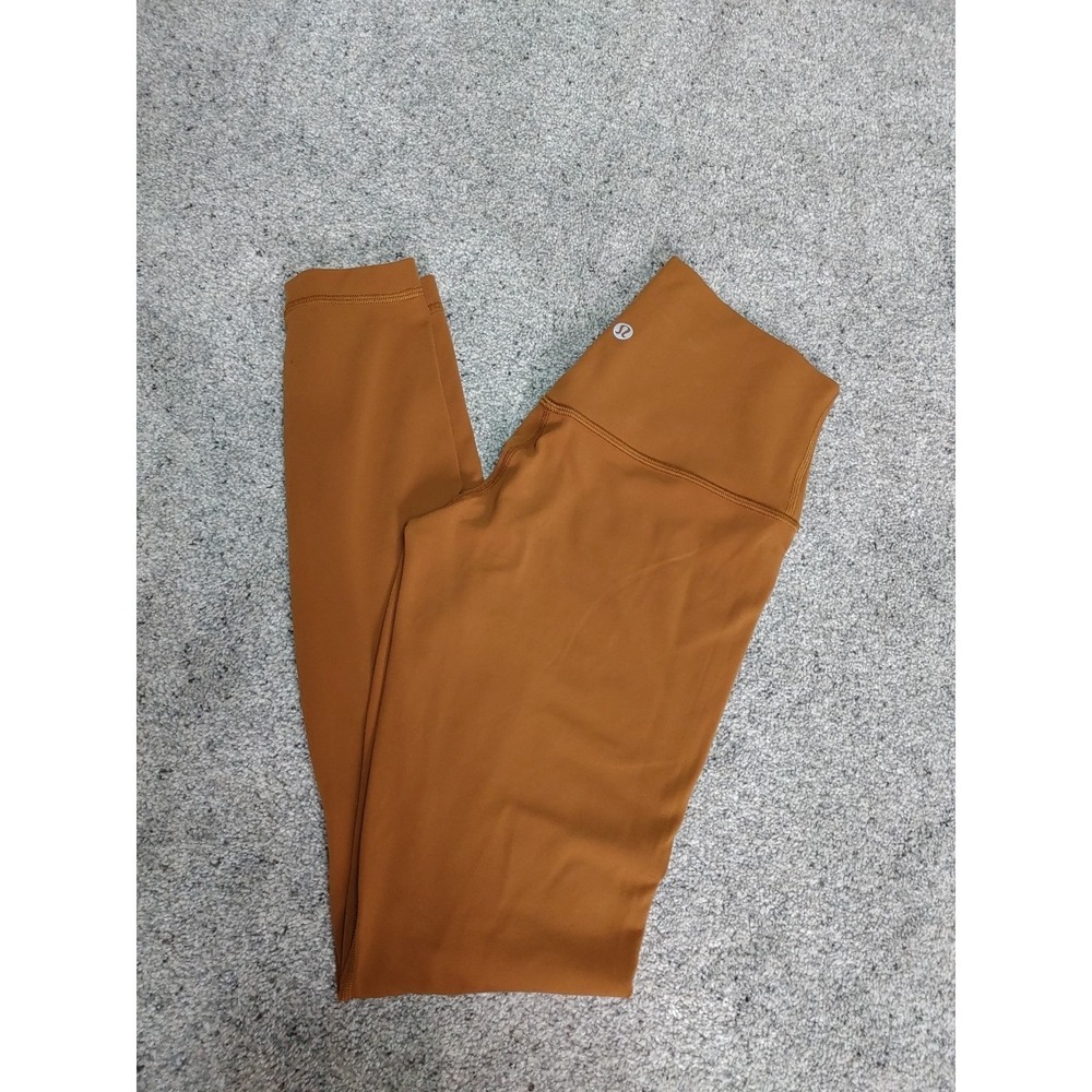 Lululemon Align High-Rise Legging Size 4  Copper Brown Nulu Yoga Athleisure